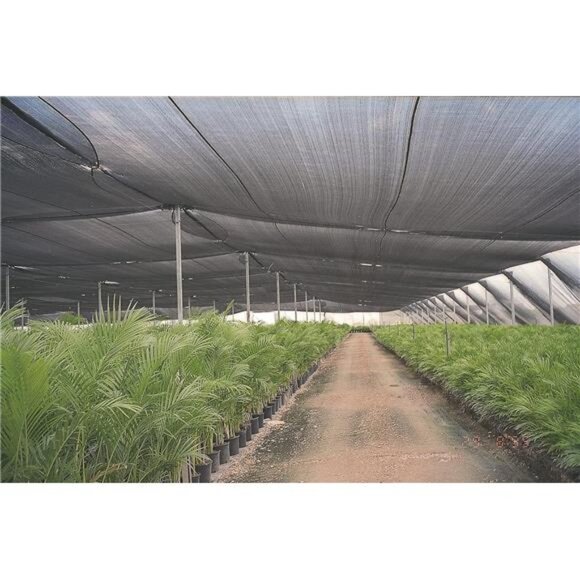 40% Sunblock Shade Cloth Cover with Clips for Plants 6’ X 20’, Black - Picture 3 of 16